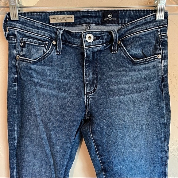 AG The Zip Up Legging Ankle Denim Jeans - Picture 4 of 11